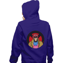 Load image into Gallery viewer, Shirts Zippered Hoodies, Unisex / Small / Violet Ragin Cajun
