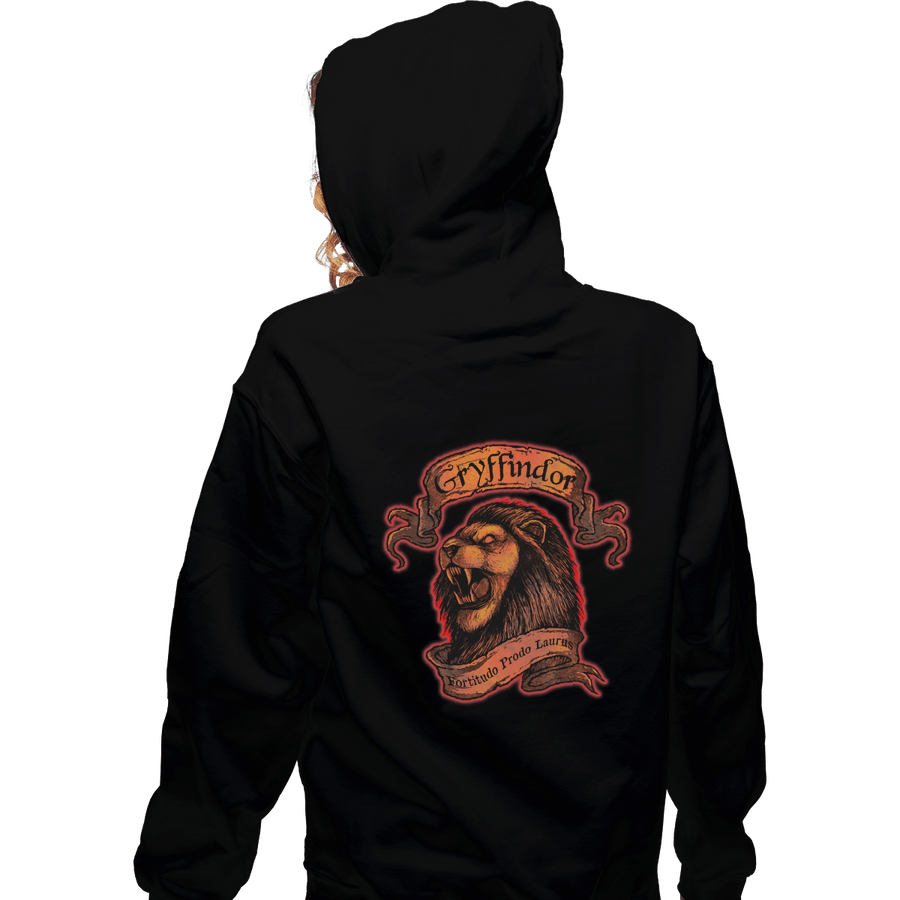 Shirts Zippered Hoodies, Unisex / Small / Black Gryffindor