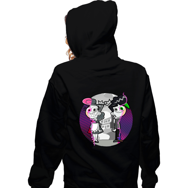 Secret_Shirts Zippered Hoodies, Unisex / Small / Black Fairly Odd Wanda