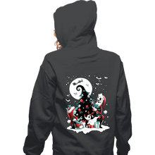 Load image into Gallery viewer, Daily_Deal_Shirts Zippered Hoodies, Unisex / Small / Dark Heather Christmas Nightmare
