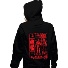 Load image into Gallery viewer, Daily_Deal_Shirts Zippered Hoodies, Unisex / Small / Black Luffy Model Sprue
