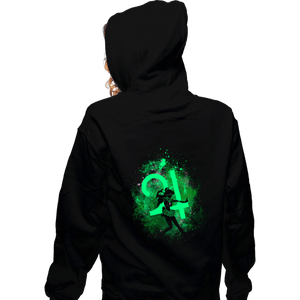 Shirts Zippered Hoodies, Unisex / Small / Black Jupiter Art