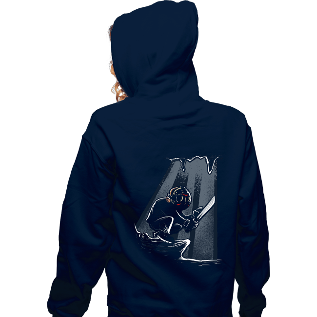 Secret_Shirts Zippered Hoodies, Unisex / Small / Navy My Precious Machete