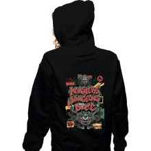 Load image into Gallery viewer, Daily_Deal_Shirts Zippered Hoodies, Unisex / Small / Black Monsters, Dungeons &amp; Dice
