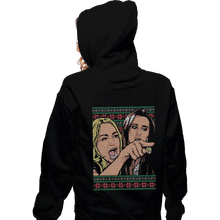 Load image into Gallery viewer, Shirts Pullover Hoodies, Unisex / Small / Black Yelling At A Cat Sweater

