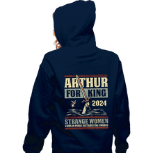 Load image into Gallery viewer, Daily_Deal_Shirts Zippered Hoodies, Unisex / Small / Navy Strange Women 2024
