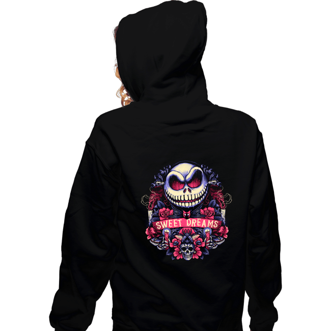 Shirts Zippered Hoodies, Unisex / Small / Black Symbol Of Nightmares