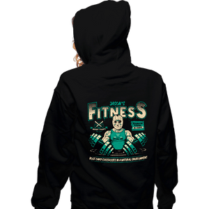 Daily_Deal_Shirts Zippered Hoodies, Unisex / Small / Black Jason's Fitness