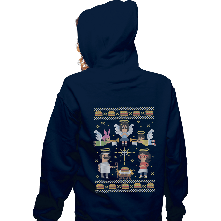 Shirts Zippered Hoodies, Unisex / Small / Navy A Juicy Delicious Christmas