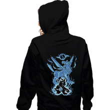 Load image into Gallery viewer, Shirts Zippered Hoodies, Unisex / Small / Black Digital Friendship Within
