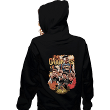 Load image into Gallery viewer, Secret_Shirts Zippered Hoodies, Unisex / Small / Black Goonies!
