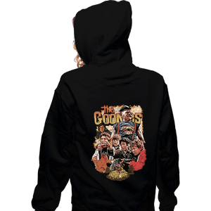 Secret_Shirts Zippered Hoodies, Unisex / Small / Black Goonies!