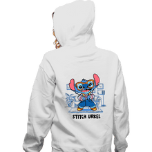 Load image into Gallery viewer, Shirts Zippered Hoodies, Unisex / Small / White Stitch Urkel
