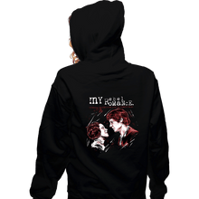 Load image into Gallery viewer, Daily_Deal_Shirts Zippered Hoodies, Unisex / Small / Black My Rebel Romance

