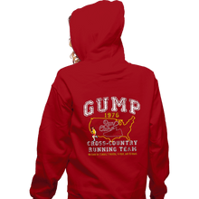 Load image into Gallery viewer, Daily_Deal_Shirts Zippered Hoodies, Unisex / Small / Red Gump Running
