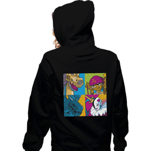 Shirts Zippered Hoodies, Unisex / Small / Black Dark Masters Pop