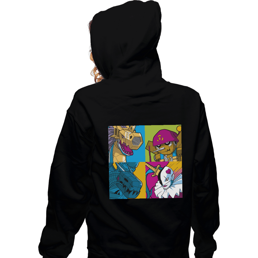 Shirts Zippered Hoodies, Unisex / Small / Black Dark Masters Pop