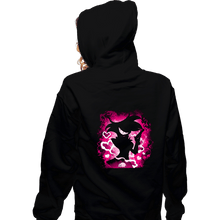 Load image into Gallery viewer, Daily_Deal_Shirts Zippered Hoodies, Unisex / Small / Black Spider Demon
