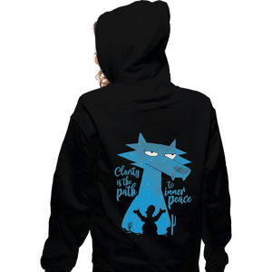 Secret_Shirts Zippered Hoodies, Unisex / Small / Black Space Coyote Secret Sale