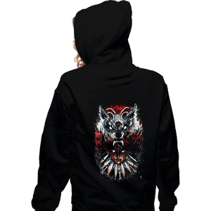 Secret_Shirts Zippered Hoodies, Unisex / Small / Black The Wolf Princess