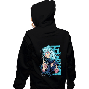 Shirts Zippered Hoodies, Unisex / Small / Black Satoru