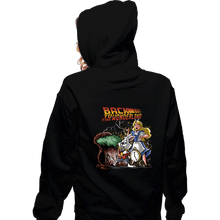 Load image into Gallery viewer, Daily_Deal_Shirts Zippered Hoodies, Unisex / Small / Black Back To The Wonderland
