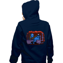 Load image into Gallery viewer, Daily_Deal_Shirts Zippered Hoodies, Unisex / Small / Navy Cookie Hell

