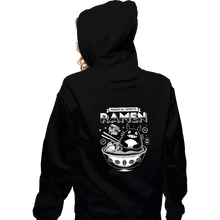 Load image into Gallery viewer, Shirts Zippered Hoodies, Unisex / Small / Black Magical Spirits Ramen
