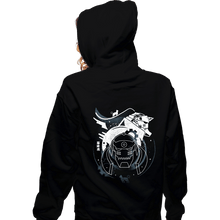 Load image into Gallery viewer, Shirts Zippered Hoodies, Unisex / Small / Black Al and Cats

