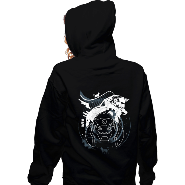 Shirts Zippered Hoodies, Unisex / Small / Black Al and Cats