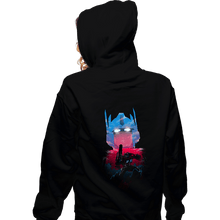 Load image into Gallery viewer, Daily_Deal_Shirts Zippered Hoodies, Unisex / Small / Black Commander

