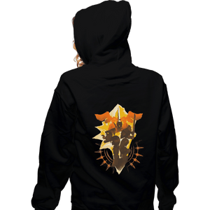 Shirts Zippered Hoodies, Unisex / Small / Black Melodies Of IX