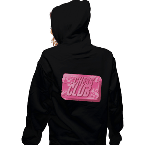 Secret_Shirts Zippered Hoodies, Unisex / Small / Black Chess Club