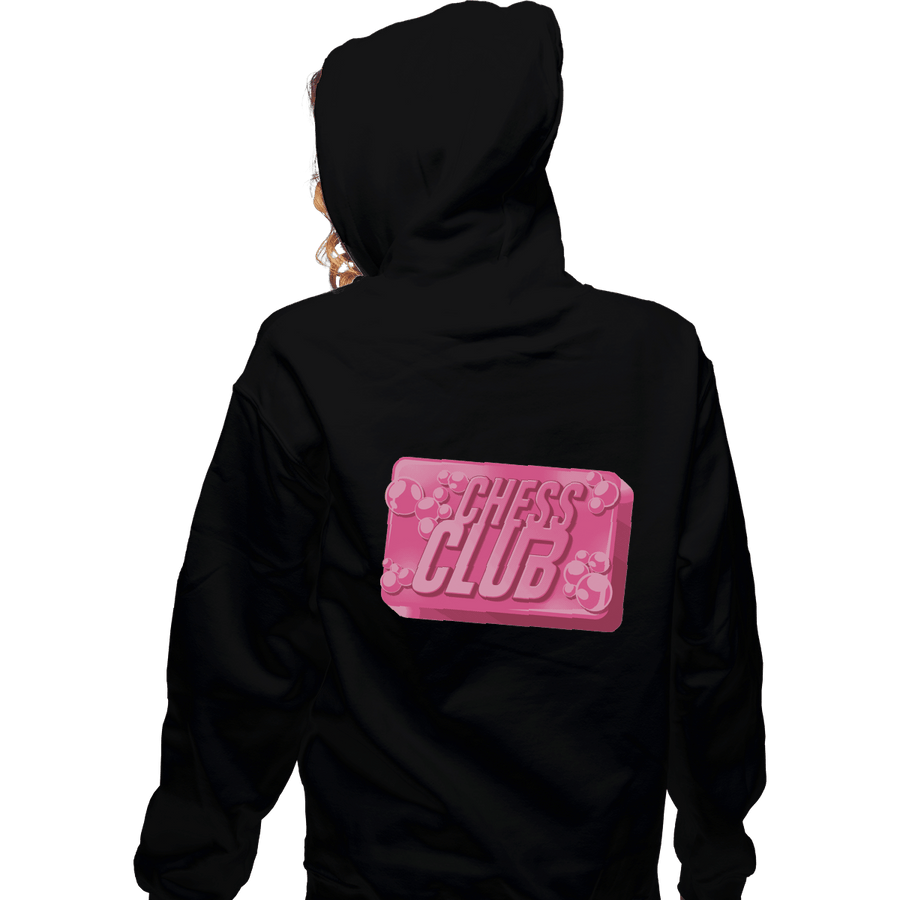 Secret_Shirts Zippered Hoodies, Unisex / Small / Black Chess Club