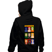 Load image into Gallery viewer, Daily_Deal_Shirts Zippered Hoodies, Unisex / Small / Black Who Is Tobias Funke
