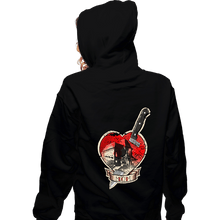 Load image into Gallery viewer, Shirts Zippered Hoodies, Unisex / Small / Black Mom tattoo
