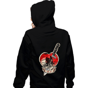 Shirts Zippered Hoodies, Unisex / Small / Black Mom tattoo