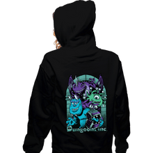 Load image into Gallery viewer, Daily_Deal_Shirts Zippered Hoodies, Unisex / Small / Black Dungeons Inc
