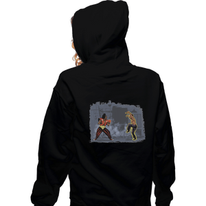 Shirts Zippered Hoodies, Unisex / Small / Black Dragon Kid