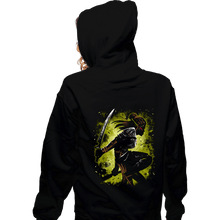 Load image into Gallery viewer, Daily_Deal_Shirts Zippered Hoodies, Unisex / Small / Black The Githyanki Warrior
