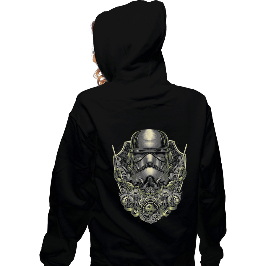 Shirts Zippered Hoodies, Unisex / Small / Black Emblem Of The Storm