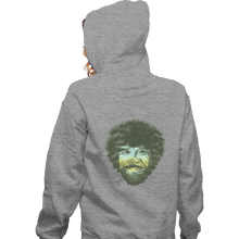 Load image into Gallery viewer, Shirts Zippered Hoodies, Unisex / Small / Sports Grey Bob Ross
