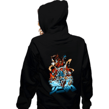 Load image into Gallery viewer, Daily_Deal_Shirts Zippered Hoodies, Unisex / Small / Black Universe Speed
