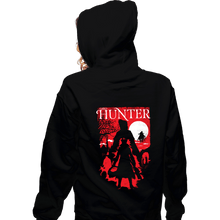 Load image into Gallery viewer, Secret_Shirts Zippered Hoodies, Unisex / Small / Black Good  Hunter
