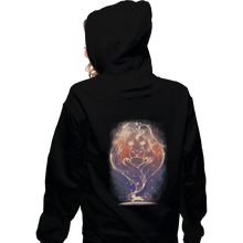 Load image into Gallery viewer, Shirts Zippered Hoodies, Unisex / Small / Black Starry Lost King
