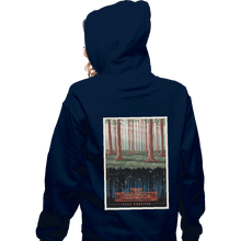 Load image into Gallery viewer, Shirts Zippered Hoodies, Unisex / Small / Navy Visit the Upside Down
