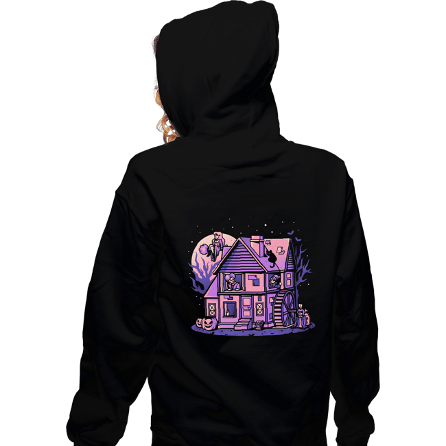 Daily_Deal_Shirts Zippered Hoodies, Unisex / Small / Black Hocus Pocus House