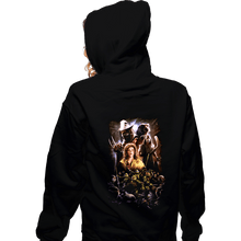 Load image into Gallery viewer, Secret_Shirts Zippered Hoodies, Unisex / Small / Black TMN9TY
