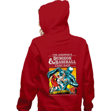 Load image into Gallery viewer, Daily_Deal_Shirts Zippered Hoodies, Unisex / Small / Red The Android&#39;s Dungeon &amp; Baseball Card Shop
