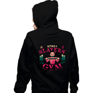 Secret_Shirts Zippered Hoodies, Unisex / Small / Black Nezuko Slayers Gym